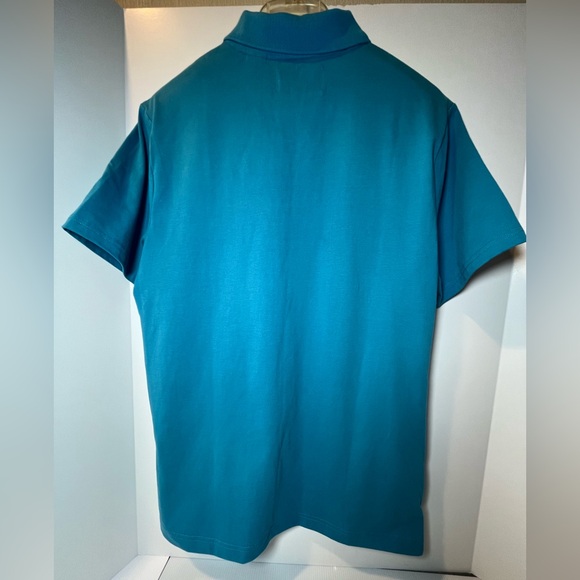 Original Penguin 100% Cotton Short Sleeve Knitted Polo w/Jacquard Front Panel - Picture 11 of 16